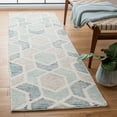 thumbnail image 2 of SAFAVIEH Precious Ronnette Geometric Runner Rug, Turquoise, 2'6" x 8', 2 of 7