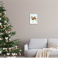 thumbnail image 2 of Stupell Industries Snowy Deer Holiday Cardinal Graphic Art Gray Framed Art Print Wall Art, Design by Laura Marr, 2 of 7