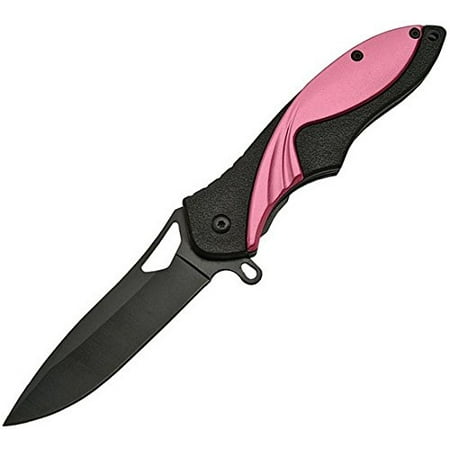 Steel Slow Pitch Bat - Bat Chick Linerlock A/O Pink