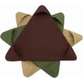 thumbnail image 3 of Portable Folding Tripod Camping Stool Waterproof Canvas Outdoor Fishing Slacker Chair Fabric Cover Brown, 3 of 5
