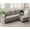 Khaki, variant on 85" Sectional Couches with Storage Ottoman,L Shaped Couch with Armrest Organizer,3-Seater Sofa,Thick Cushions,Small Sofas for Living Room,Bedroom,Apartment,Chenille,Khaki
