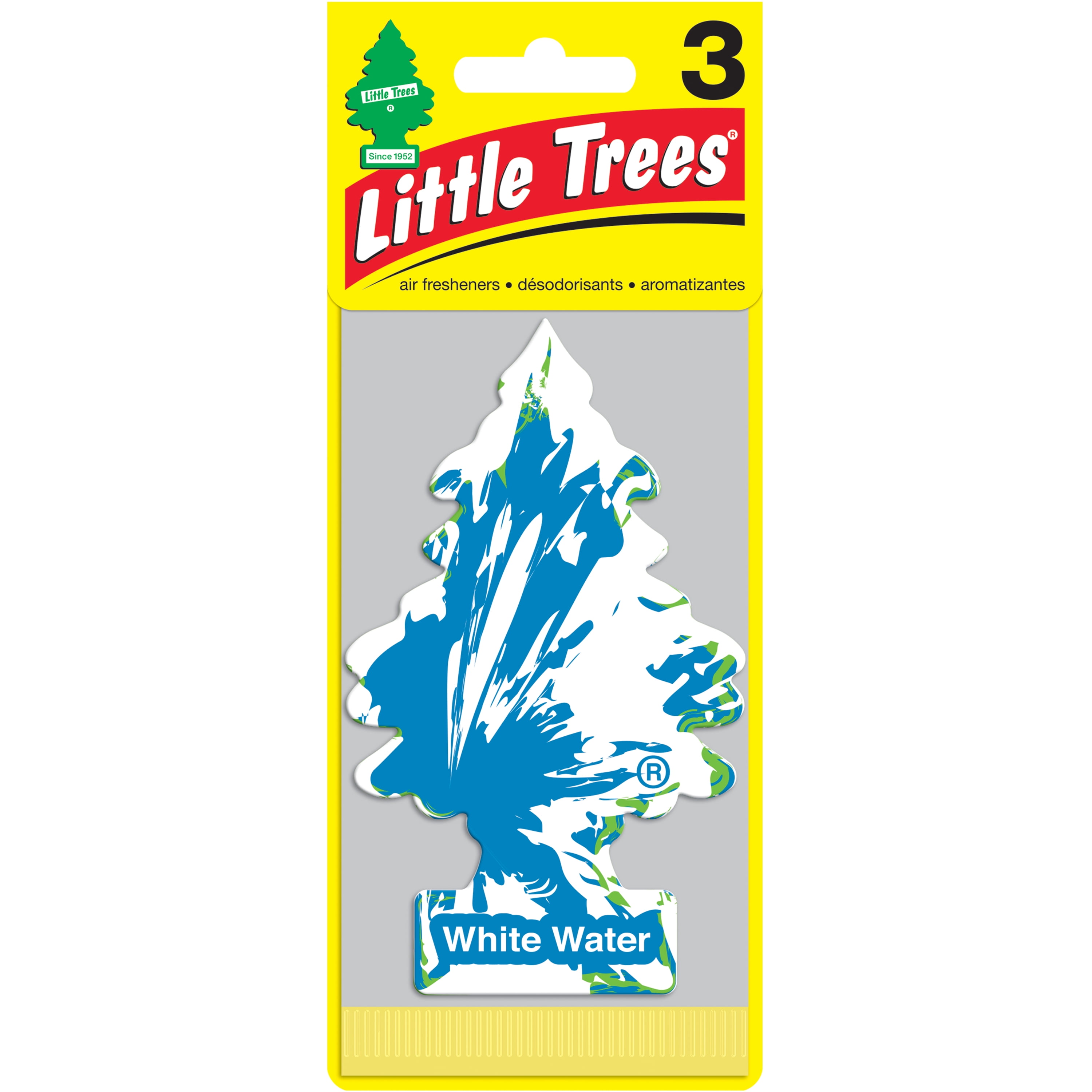 Little Trees air freshener White Water 3Pack