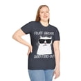 thumbnail image 5 of Fluff Around And Find Out Funny Cat Adult Humor Novelty Unisex T-Shirt, 5 of 6