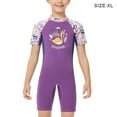 thumbnail image 2 of Niños con traje de neopreno Mantenga cálido Protección UV Protección Snorkel Pantalones cortos Swimwear Traje de surf para niñas Jóvenes Adolescentes Niño Niño XL 2.5mm tholdsy OD003640-04, 2 of 6
