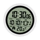 thumbnail image 2 of Reloj de ducha digital Reloj de pared digital resistente al agua para baño Pantalla de fecha Moderno Blanco, 2 of 9