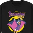 thumbnail image 3 of Disney - Darkwing Duck - Original Logo - Men's Crew Neck Fleece Pullover, 3 of 5