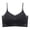 Black_XXXL, variant on Women's Bras Comfortable Bralette Underwire Seamless Bra Padded Smoothing Invisible Bra Bralette