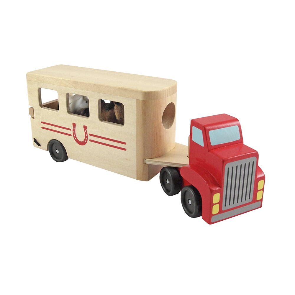 melissa and doug horse trailer