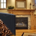 thumbnail image 4 of ValueHall Firewood Rack Cover 4-Foot 600D Firewood Log Rack Cover Outdoor Log Rack Cover with Toggle Cord and Hook and Loop Faste, 4 of 7