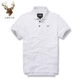 thumbnail image 4 of Hollister American Summer Hombres Algodón Delgado Casual HCO Seagull Polo Camisa AF Solapa Manga Corta, 4 of 4