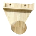 thumbnail image 1 of koolsoo Billiards Triangle Wall Mounted Storage Rack Lightweight 12x12cm Accessories Wood Color, 1 of 9