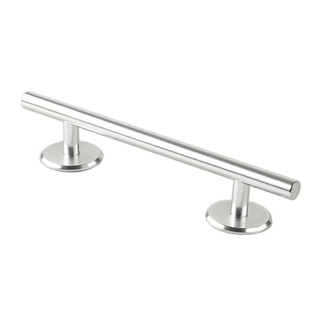 Diapasón con riel redondo, rampa creativa, excelente accesorio para regalo, parques, riel de entrenamiento Plata 20 cm