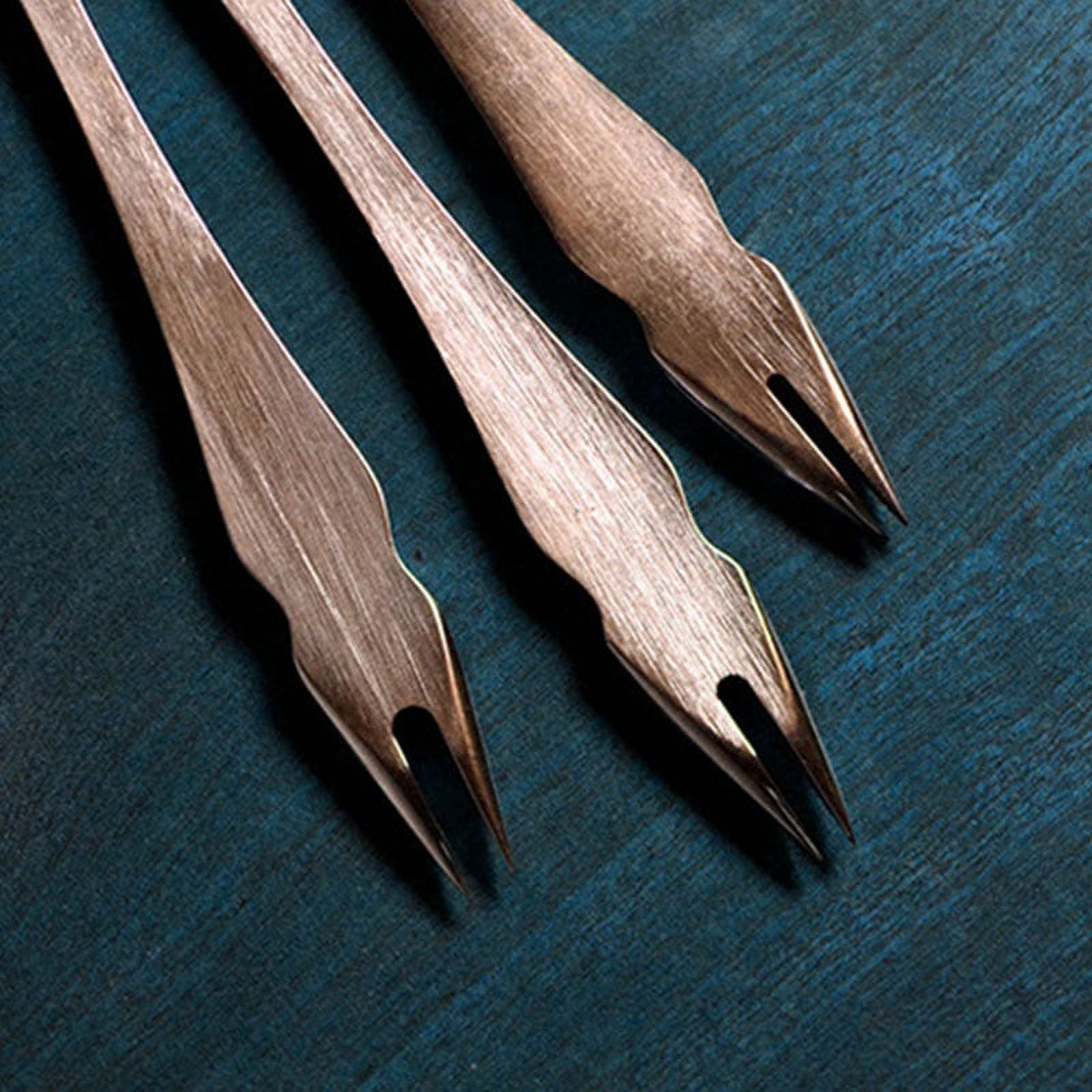 3Pcs of Equidistant Gauge Spacing Planning Wire Gauge Manual DIY Leather Making Tools Crimping Work Process Making Tools