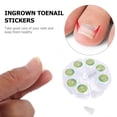 thumbnail image 2 of 100 tiras correctoras para uñas encarnadas y herramientas para el cuidado de las uñas (transparentes), 2 of 7