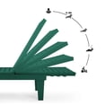 thumbnail image 4 of Hearth and Harbor Set of 4 Chaise Outdoor Lounge Chairs for Pool Chairs or Patio Furniture, Forest Green, 4 of 6