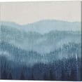thumbnail image 3 of Great Art Now Smoky Ridge by Timothy O'Toole 2 Piece Canvas Art Set Each 14W x 14H, 3 of 3