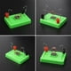 thumbnail image 5 of Xihbxyly Modelo de Motor Electromagnético, Herramienta para Experimentos de Física, Plástico Abs, Color Verde, Material Didáctico, Actividad Práctica, Kit de Ciencia para Armar, Peso Ligero (20 G), U, 5 of 7