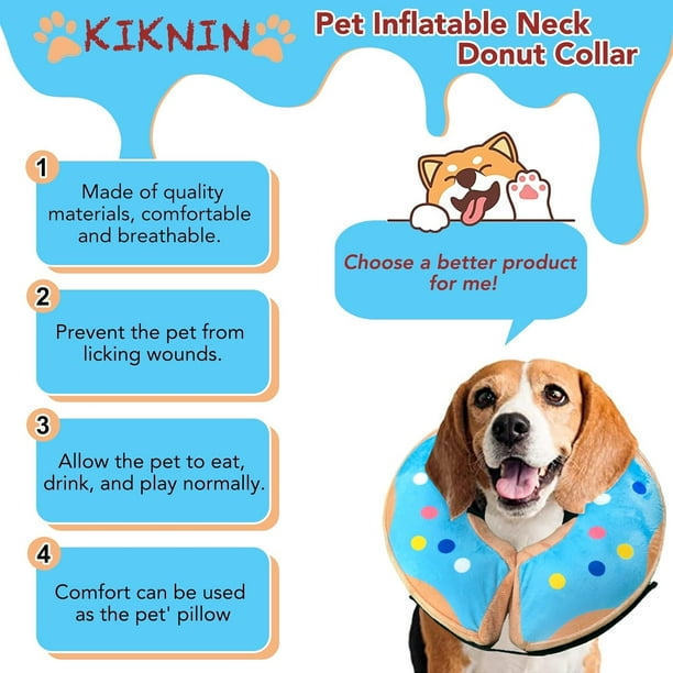 Donut neck pillow for dogs online