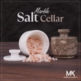 thumbnail image 5 of Radicaln Marble Salt Cellar with Lid 3" White and Oceanic Salt Dish Set of 2, Kitchen Salt Container, Spice Jars, Sugar Bowl & Seasoning Holder for Countertop Storage & Dining Décor, 5 of 7