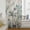 Beige, variant on Summer Palm Trees Semi Sheer Curtains Drapes for Living Room, Bedroom, French Doors Window 45 Inches Long, Vintage Botanical Tropical Leaves Rod Pocket Chiffon Curtain Drapery Voile Draperies Panel