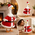 thumbnail image 3 of AYktou Christmas Porch Geese Outfits for 23 Inch Lawn Statue, Porch Goose Costumes - Santa Reindeer Hat and Goose Coat Set, Lawn Goose Clothes for Garden Yard Patio Xmas Winter Holiday Decor, 3 of 9