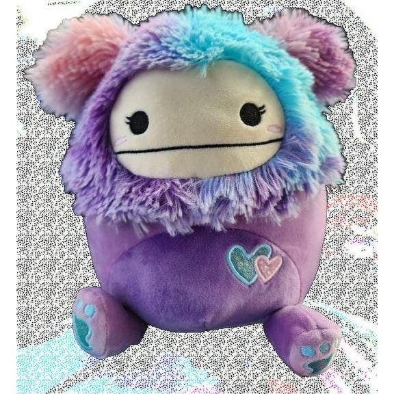Squishmallows Eden the Bigfoot Valentine's Day Exclusive Plush Toy for All Ages, 8 Inch, Polyester
