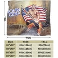 thumbnail image 4 of John Boxer Cena Blanket Throw Air Conditioning Blankets Soft Throws for Couch Bed All Seasons Use 50"x40", 4 of 8