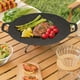thumbnail image 3 of Barbacoa Parrilla Pan Zulema Utensilios Plancha portátil Pan Parrilla Pan 28cm Sartén para barbacoa, 3 of 8