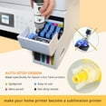 thumbnail image 6 of Sublimation Ink Compatible For Epson Ecotank 2840 ET-2400 ET-2800 ET-2803 ET-2720 ET-2760 ET-2750 ET2850 ET-15000 EcoTank Printer, 6 of 6