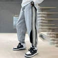 thumbnail image 4 of RUTAYY Toddler Boys Sweatpants Athletic Workout Kids Clothes Boys Joggers With Zipper Pocket And Drawstring Trouser Versatile Infants Pants, 4 of 7