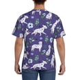 thumbnail image 2 of Rocae Cute Dog for Men's Moisture-Wicking Crew Tee - T-Shirt for Sports, Outdoor Activities, and Casual WearMedium, 2 of 9