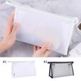 thumbnail image 2 of Cosmetic Bag Splash-proof Big Capacity Portable Makeup Bag Travel Toiletry Bag, 2 of 9