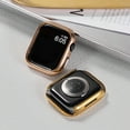 thumbnail image 2 of Compatible for Apple Watch Series 6/5/4/SE 40mm Case Hard Electroplating PC Frame [Without Screen Protector] Ultra-Thin Woman Man Protective Bumper Shell Case for iWatch Series 6/5/4/SE 40mm, Gold, 2 of 9