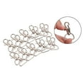 thumbnail image 3 of Abbracc 20x Key Chain Holder Swivel Lobster Clasp Key Chain Rings DIY Craft Backpack Bag, 3 of 8