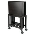 thumbnail image 3 of Winsome Allen 5-Pc Snack Table Set, Serving Cart, Coffee, 3 of 15