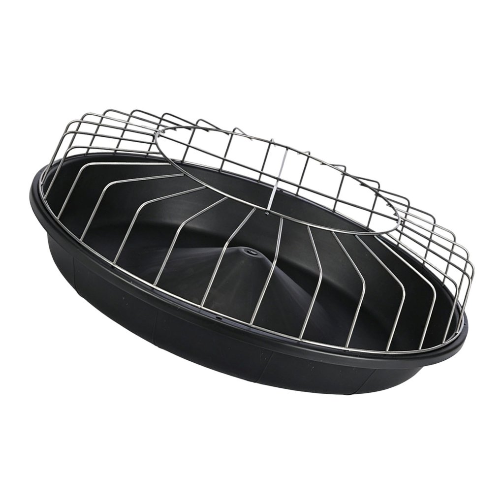 BQBQERT Space Saving Poultry Feeding Tray Prevents Mess For Chicken And Duck Backyard