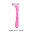 thumbnail image 1 of Afeitadora de casete con cuchillas unisex afilada de 6 capas con caja para todas las pieles (rosa) Ndcxsfigh Cuidado Belleza, 1 of 7