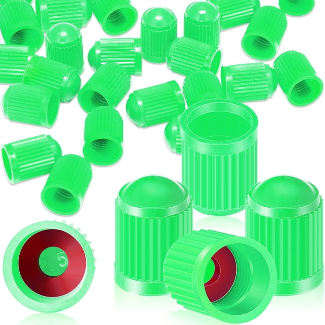 Tapones antipolvo para válvulas de neumáticos Outus, paquete de 20 unidades, para coche, moto o bicicleta