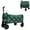 Green, variant on Olurrisa Expandable Dual-Layer Utility Wagon with 100% Extra Space - Grocery Cart for Camping, Shopping, Sports, Gardening, Fishing, Supports 225lbs, Green