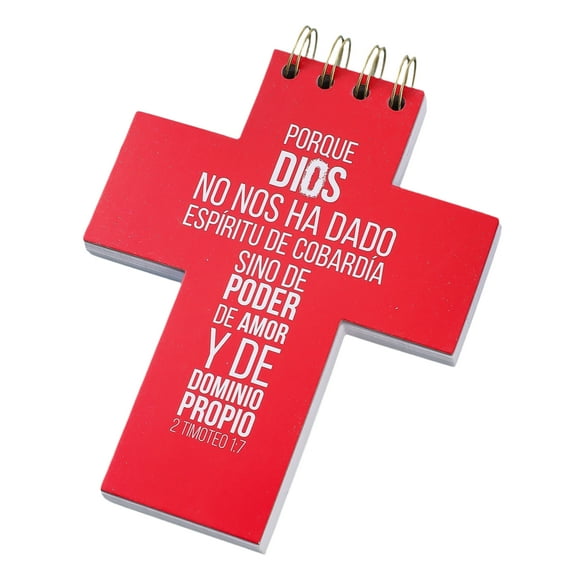 Libreta troquelada Cruz