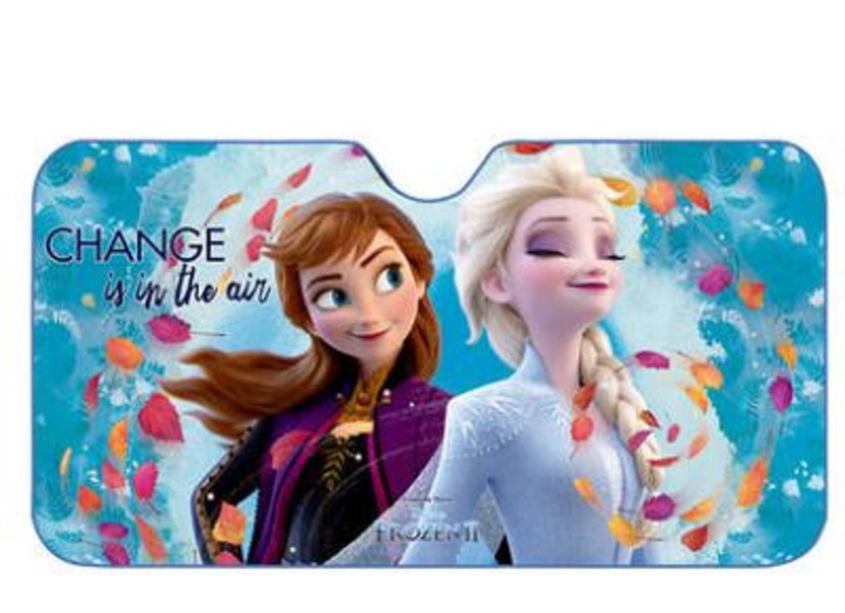 Car Side Window Sunshade X 2 Disney Pixar Frozen Elsa and Anna UV Protection 