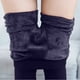 thumbnail image 3 of Leggings cálidos de invierno para mujer: pantalones gruesos de terciopelo de poliéster, cintura alta, elásticos, 85-110 cm de cadera, 89 cm de largo, para uso diario/casual/deportivo, 3 of 5