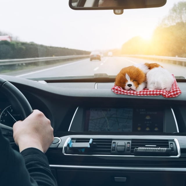 Encantadores Juguetes de Peluche para Ni?os, Mu?eco de Simulación de Animales, Perros para Dormir, Juguetes para Mascotas Interactivos de Peluche Realistas con Sonido Dorado(#1) Ecomeon no