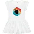 thumbnail image 3 of Inktastic Drummer Retro Drum Set Girls Baby Dress, 3 of 5