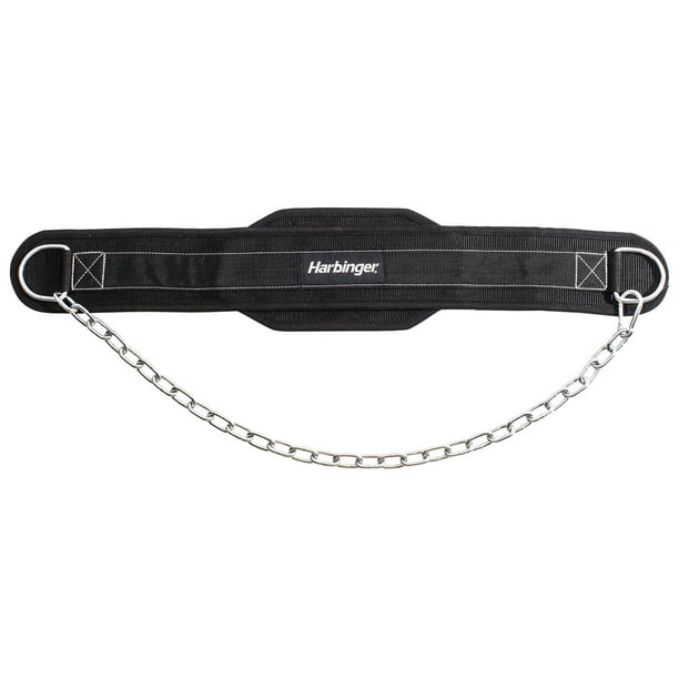 Harbinger Polypropylene Dip Belt with 30Inch Steel Chain