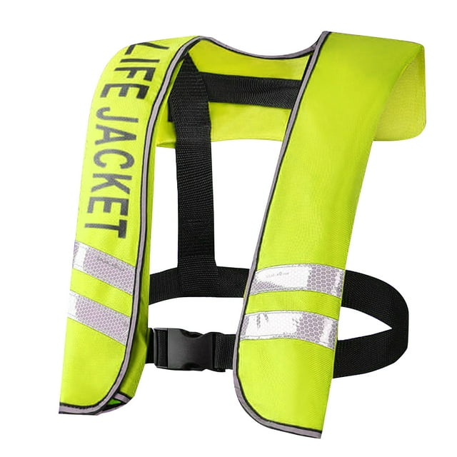 Homgeek Auto Inflatable Adults Adult Safety Float Suit for Water Sports Kayaking Fishing Surfing Canoeing Survival Jacket