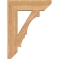 thumbnail image 3 of Ekena Millwork 5 1/2"W x 24"D x 32"H Balboa Slat Smooth Bracket, Western Red Cedar, 3 of 4