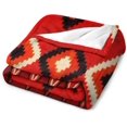 thumbnail image 4 of Navajo 1890 Child Blanket Flannel Fleece Throw Blankets 50"X40" Lightweight Fluffy Winter Fall Blanket Cozy Soft Fuzzy Plush Home Decor for Couch Bed Sofa Bedroom Living Room Travel, 4 of 6