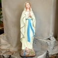 thumbnail image 1 of Escultura católica, escultura de la María de 11,81 pulgadas, adorno de Jesús, estatua decorativa de María, figura de de Estilo A BLESIY estatua católica, 1 of 8