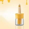 thumbnail image 1 of Oil Bottle Set for Kitchen Use - Silicone Brush and Bottle for High-Temperature Cooking Food-Grade Versatile Use in Pancakes Barbecue Baking Oil Dispensing 2PC, 1 of 7